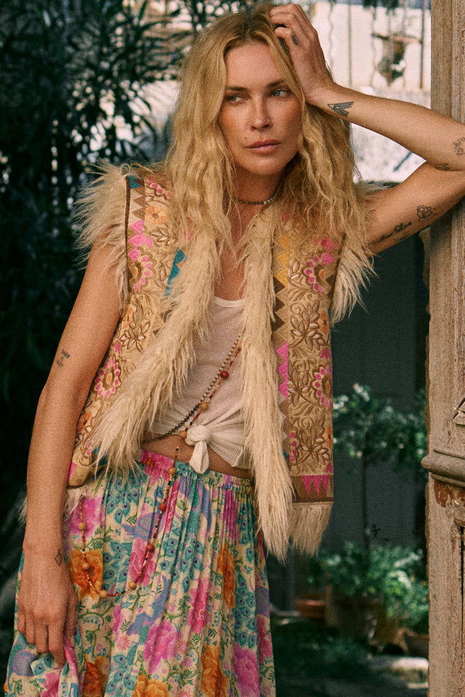 Rue Embroidered Vest